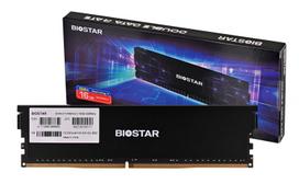Biostar 16GB 3200MHz DDR4 Atmintis su Vėsaus Šilumos Šalinimo Sistema