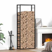 Malkų stovas matinės juodos spalvos 80x28x222 cm plienas