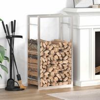 Stovas malkoms 50x28x94 cm nerūdijantis plienas