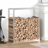 Stovas malkoms 80x28x86 cm nerūdijantis plienas