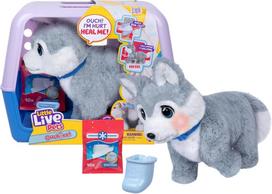 Little Live Pets Ouchies Husky 26680 interaktyvus šuniukas gydytojo žaidimui