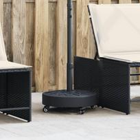 Skėčio nuo saulės pagrindas su ratukais 38/48mm stulpams 27kg