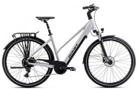 Elektrinis dviratis Romet e-Gazela 2.0 504WH 2025 silver-19" / L, 19