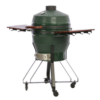 TunaBone Kamado Pro 59.5 cm keramikinė kepsininė, Žalia