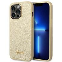 iPhone 14 Pro 6,1 aukso spalvos deklas Glitter Script