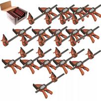Piher 16 dalių staliaus spaustuvų rinkinys Mini Quick Piher-15cm, rankena 5,5cm P52414