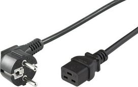 Microconnect Maitinimo laidas Schuko kampinis - C19, 5m