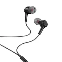 Hoco 3.5 mm Jack Wire Earphones M78 Black