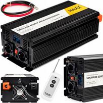 Keitiklis Ups Maxx 3000w Grynas Sinusas 12v/230v 6000w