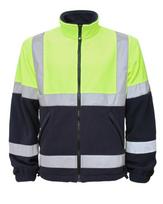 Džemperis BoSafety ML-FLEECE-C2-0405 flisinis su atšvaitine juostele