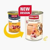 Animonda GranCarno Adult: konservai suaugusiems šunims su kalakutiena, 400 g