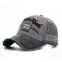 Unisex skalbta beisbolo kepurė Aukštos kokybės Snapback vasaros kepuraitė vyrams, moteriška 1969 m. 55cm-60cm juoda