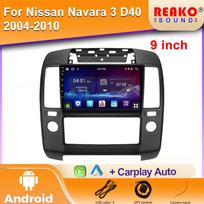 Android Automobilinė Stereo Sistema Multimedijos Radijas Nissan Navara 3 D40 2004 - 2010 Vaizdo Grotuvas GPS Belaidis Carplay Android Auto GPS 4 core 1GB+32GB carplay