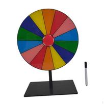 Stalinio prizo patefono rinkinys, spalvotas besisukantis ratas, su ištrinamu rašikliu, daugkartinio naudojimo Lucky Draw ruletė 14 grid