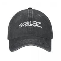 Gorillaz Unisex Beisbolo Kepuraitė Dėvėta Medvilninė Kepurė Kepuraitė Vintažinė Lauko Visų Sezonų Kelioninė Neformali Minkšta Snapback Kepurė One Size