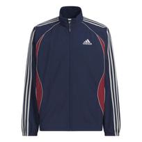Adidas Ss25 Teamgeist Sportinis Laisvo Kirpimo Striukė Su Apykakle Ilgomis Rankovėmis Vyriškos Striukės KE5847 S gray