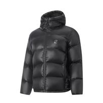Li-Ning Badfive Logo Windproof Water-Resistant Warm Loose Hooded Down Jacket Men outerwear AYMV501-5 3XL