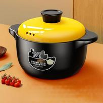 Haishidike aukštos temperatūros keraminis troškintuvė 1L clay pot