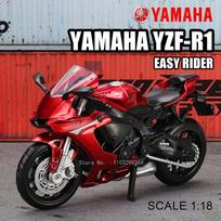MSZ 1:18 Suzuki GSX-R1000 YAMAHA YZF-R1 Klasikinis Motociklas Statinis Modelis Lydinio Liejinys Automobilio Žaislas Dovanos