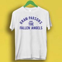 Gram Parsons And The Fallen Angels Folk Rock Retro Cool Gift Tee T Shirt P975 3XL