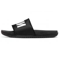 Nike Offcourt Slide juodi balti vyriški sportbačiai BQ4639-012 42.5 black