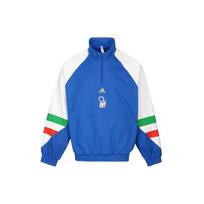 Adidas Laisvalaikio Džemperis Su Stovu Vyriški Viršutiniai Drabužiai Karališkai Mėlynas HT2188 M
