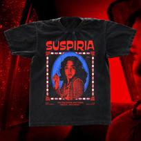 Suspiria 1977 marškinėliai, retro siaubo filmo marškinėliai, klasikiniai juodi UNISEX marškinėliai 4XL