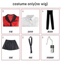 Yumeko Jabami Cosplay Kostiumas Mokykliniai Uniformos Jabami Yumeko Apranga Pilnas Rinkinys Su Kojinėmis Mergaitė Jk Mokyklinė Uniforma Comic Con S