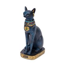 3D Bastet Katės Deivės Ornamentas Namų Dekoruoti – Puikiai Tinka Svetainei, Vyno Spintai, Prieškambariui ar Miegamajam Small (7*5*13.5 cm)