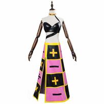 Trish Una Cosplay Kostiumas iš JoJo's Bizarre Adventure Anime Cosplay Renginiams S rožinė/juoda