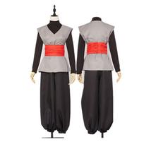 Anime Super Son Goku Black Zamasu Kai Cosplay kostiumų komplektai Helovino karnavalinis kostiumas L