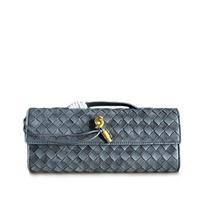 Nauja moteriška rankinė pintas kašmyras oda karvės oda spalvų derinys užraktas banketinė rankinė per petį įstrižai rankinė 31x4x13cmwith shoulder straps aero