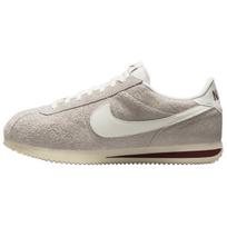 Nike Cortez SE College pilkos spalvos komandos raudoni unisex sportbačiai, kreminės spalvos, tamsiai raudoni, kokoso raudonumo, pieno spalvos HF3142-001 42