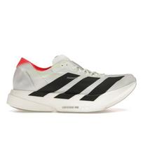 adidas Adizero Adios Pro 4 Balti Juodi Vyriški Sportbačiai Debesies Baltumo Pagrindinės Juodos Spalvos Sidabrinės Metalinės JR1094 40