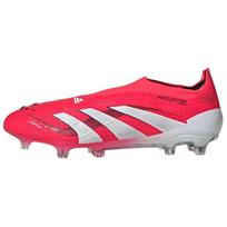 adidas Predator Elite Laceless FG Pure Victory Pack Unisex Sportbačiai Ryškiai Raudoni Debesies Baltumo Pagrindiniai Juodi ID3877 40⅔