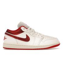 Air Jordan 1 Low Ruby Moteriški sportbačiai Cream Sail Varsity-Red HJ9338-106 38