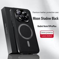 Dėl Redmi Note 15 Pro Plus Pro+ dėklo Magnetinis Elegantiškas Odinis Atsparus Dilimui Objektyvo Pilnai Dengiantis Neslystantis Kraštas Dangtelio Korpusas Redmi Note 15 Pro+
