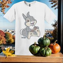 Bambi Triušis Didelis Portretas Marškinėliai Vaikams Džemperis Vyrams Moterims Unisex Marškinėliai SX63 S