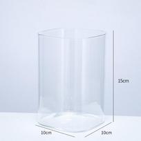 Douyu Ultra-White Glass Goldfish Tank: Creative Desktop Aquascaping Ornament for Living Room