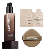 Feotznw Šilkinis ilgai išliekantis makiažo pagrindas 02# natural color liquid foundation