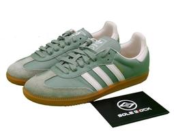 Adidas Samba OG Sidabriškai žali su guminiu padu Moteriški IE7011 EU 36 žalia