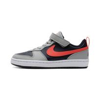 Nike Court Borough Low Recraft PS Šviesiai dūminės, ryškiai raudonos Vaikų sportbačiai Pilki Šviesiai dūminiai-pilki Tamsiai obsidianiniai DV5457-003 28