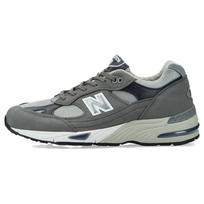 New Balance 991 Pagaminta Anglijoje Castlerock Navy Unisex Sportbačiai Pilki Balti M991GNS 42.5
