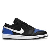 Air Jordan 1 Low Juodi Karališki Pirštai Unisex Sportbačiai Balti Game-Royal 553558-042 44.5