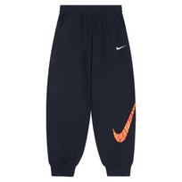 Nike megztos sportinės kelnės su elastingu juosmeniu ir prekės ženklo logotipu Vyriškos kelnės Juodos HV8962010 L