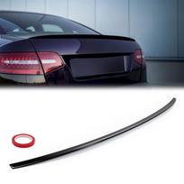 Lip Spoileris ant Bagažinės dangčio tinkantis Audi A6 C6 sedan (04-11), juodas blizgus