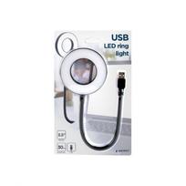 LED žiedas Gembird NL-LEDRING-01 USB 6500K baltas