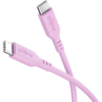 USB-C laidas Goobay 77746 USB-C 24 pin 1.5 m rožinis