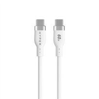 USB-C laidas Hyper HJ4011WHGL 24 pin USB-C į 24 pin USB-C 1.5 m baltas