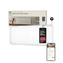 Šildytuvas Mill Panel Heater PA2000WIFI4 2000W WiFi IPX4 baltas iki 28 m²